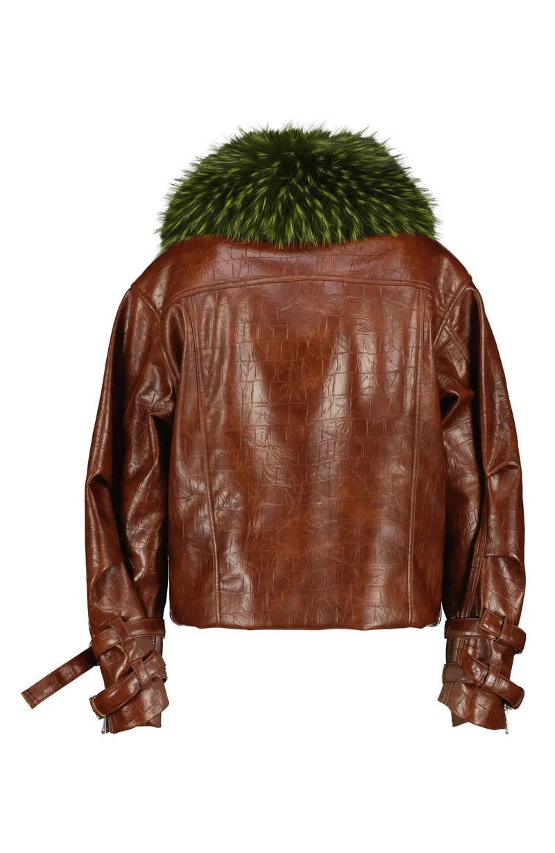 Kunstlederjacke KABUKI