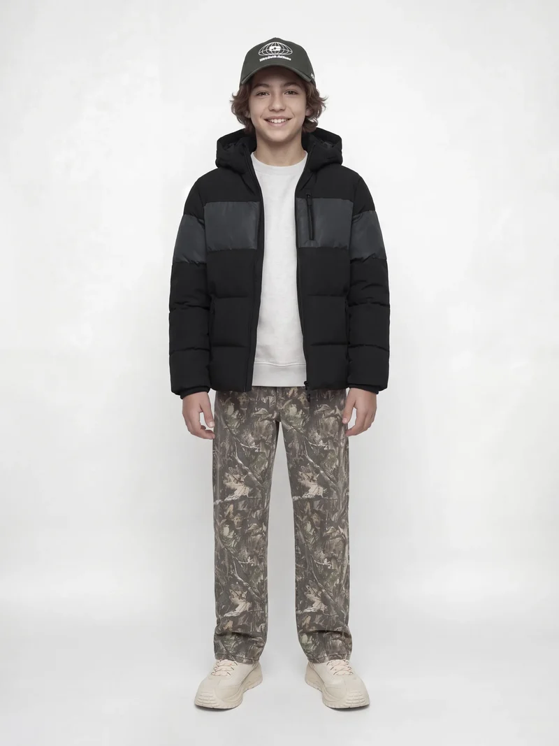 Winterjacke BECKS mit Kapuze