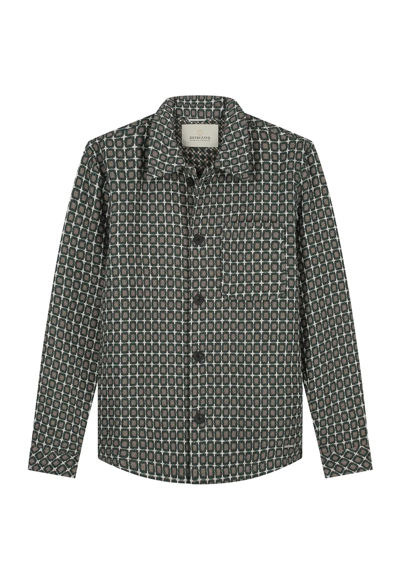 Overshirt aus Wollmix
