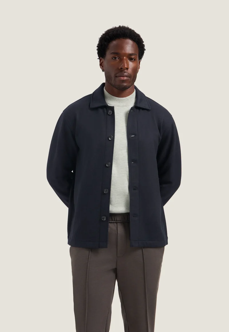 Overshirt aus Wollmix