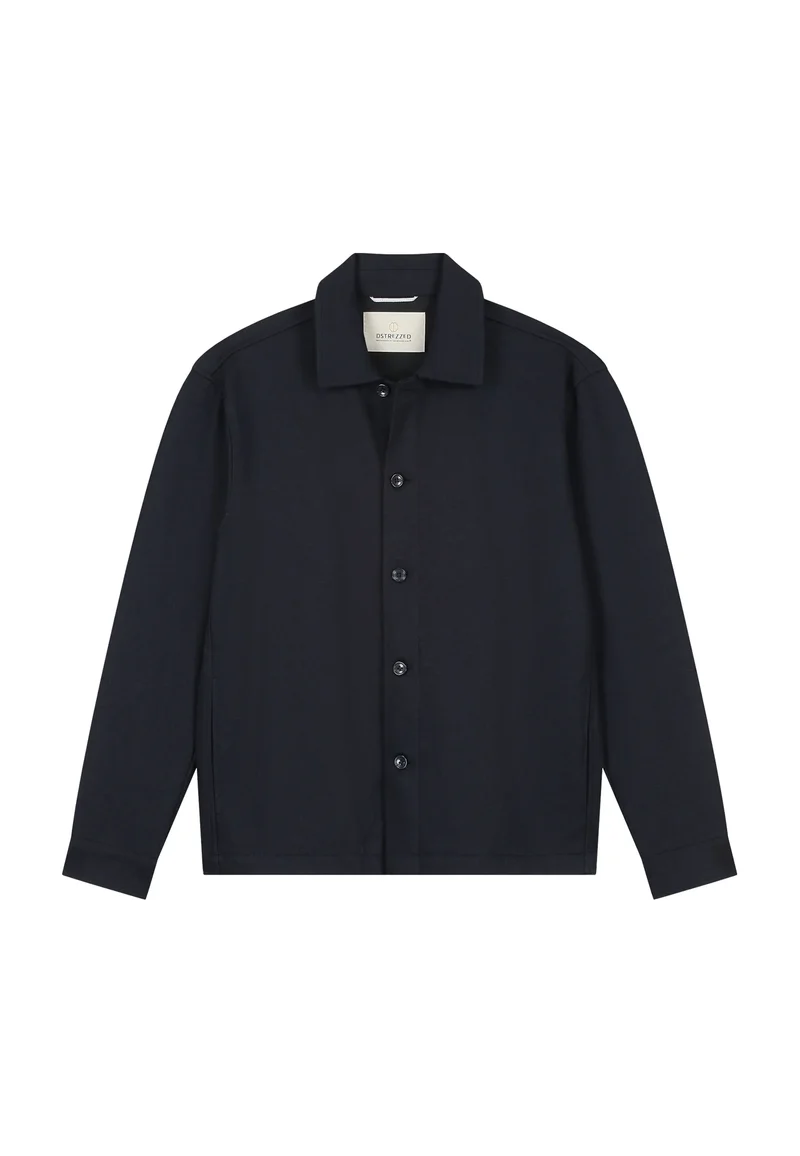 Overshirt aus Wollmix