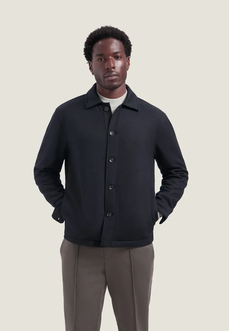 Overshirt aus Wollmix