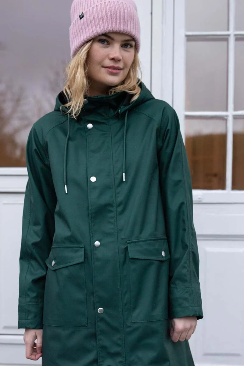 Danegarden Raincoat Dark Forrest