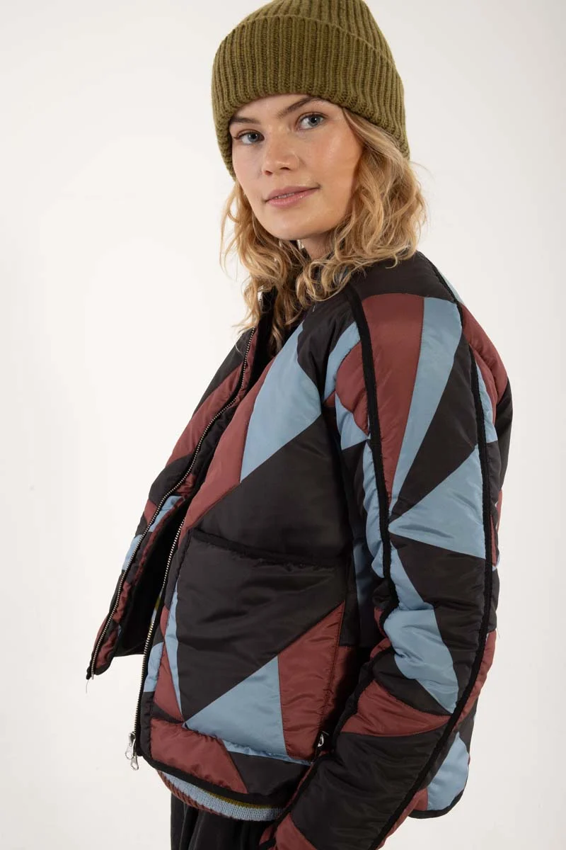 Danemaple Thermo Jacket Dk Brick TRIANGULATE
