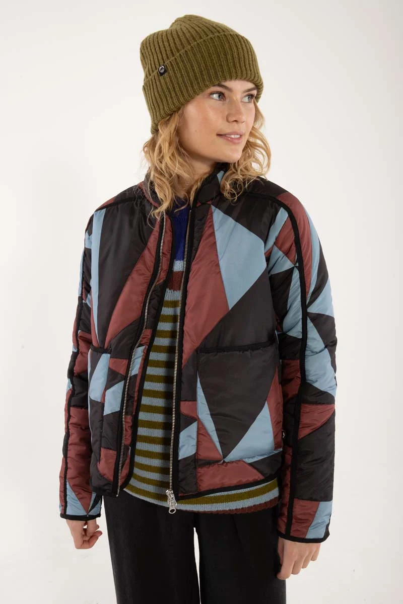 Danemaple Thermo Jacket Dk Brick TRIANGULATE
