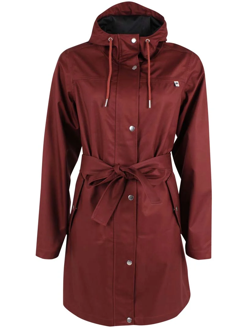 Danerainlover Raincoat Dark Brick