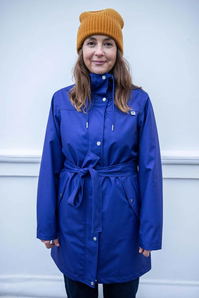 Danerainlover Raincoat Blue Purple