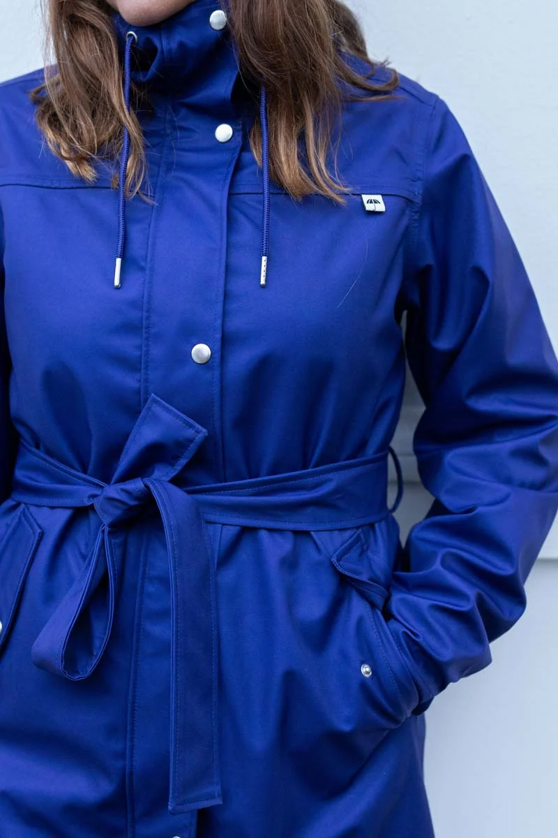 Danerainlover Raincoat Blue Purple
