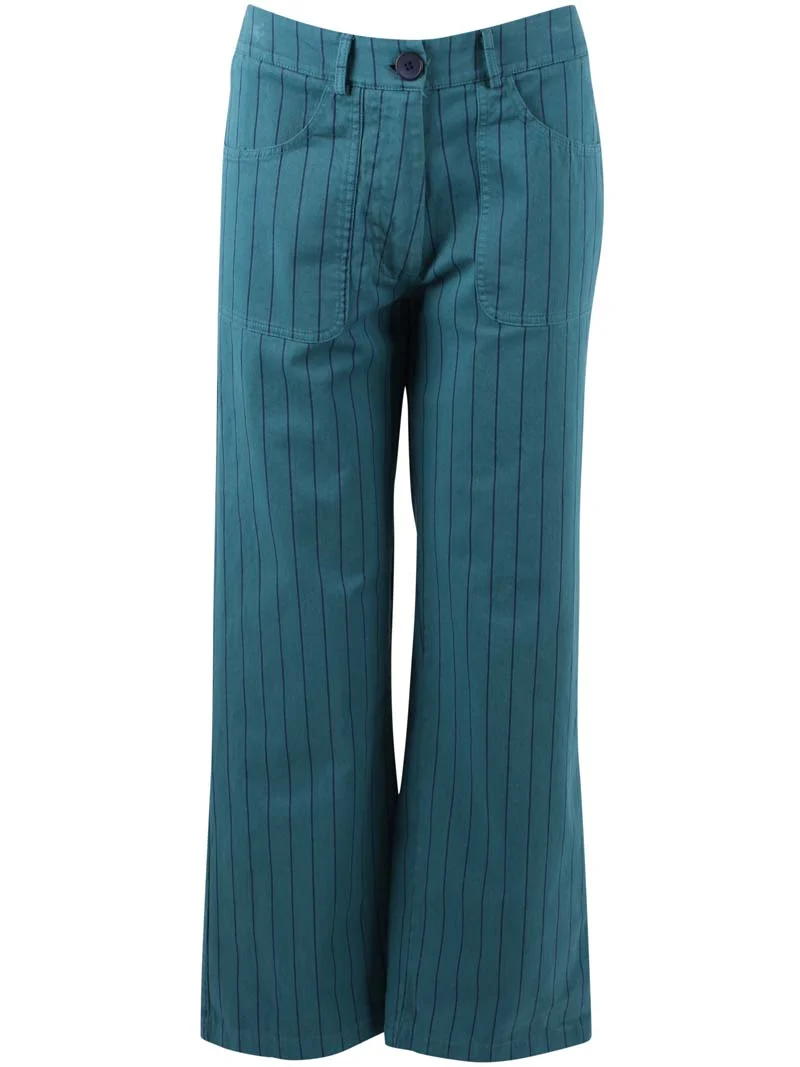 Danedaisy Stretch Canvas Pants Dk Slate/Dk Navy