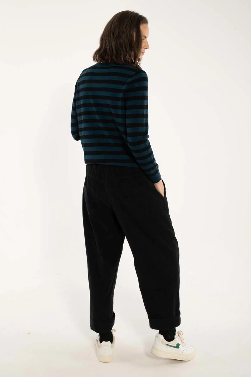 Danefunt Cord Pants Black