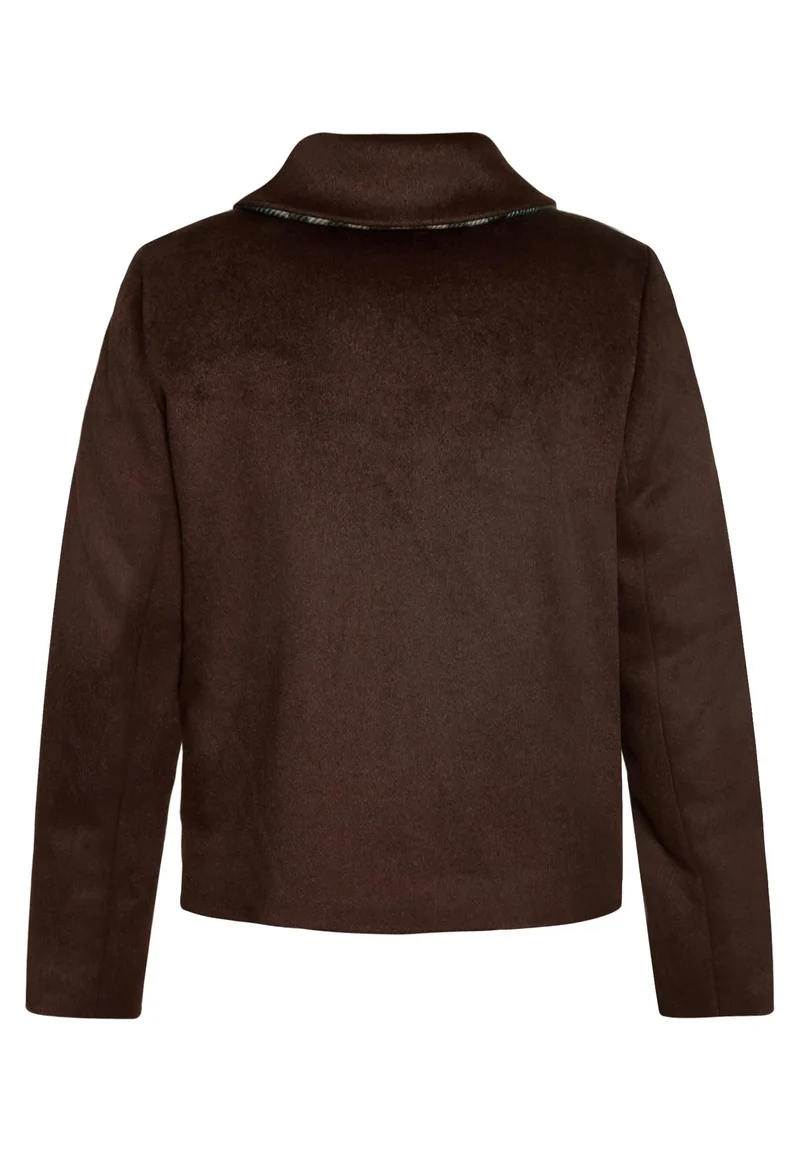 Übergangsjacke mit aufliegendem Kragen