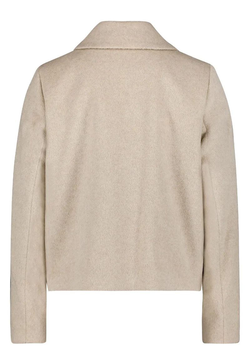 Übergangsjacke mit aufliegendem Kragen