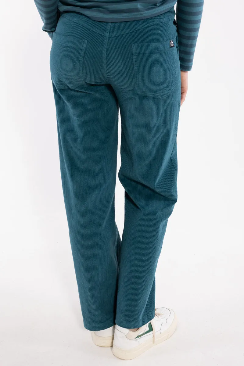 Daneworld Cord Stretch Pants Dk Slate