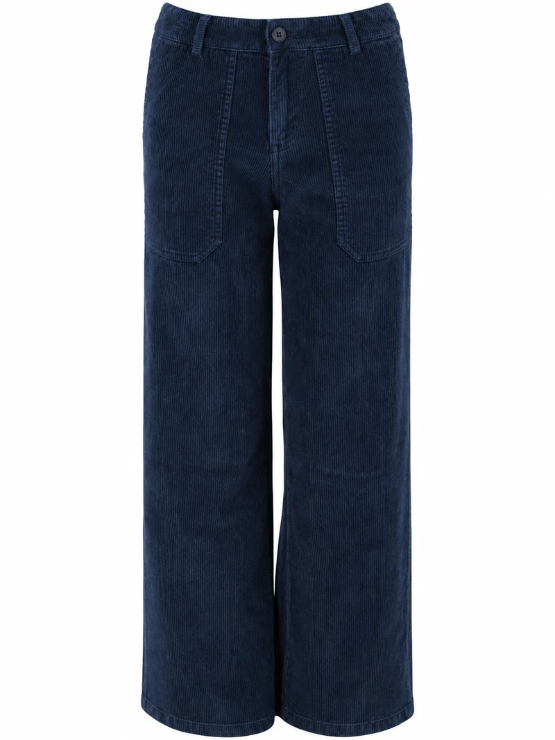 Daneworld Cord Stretch Pants Dk Navy