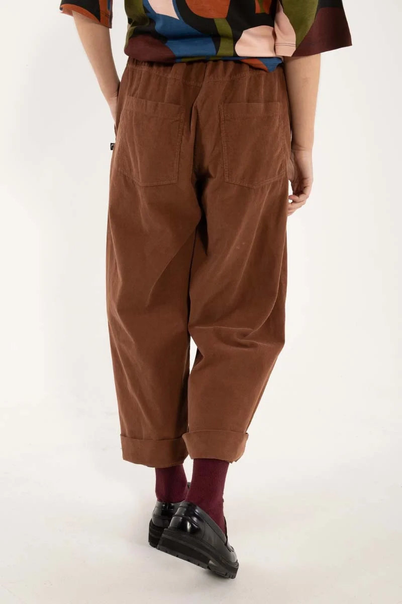 Danefunt Cord Pants Brown