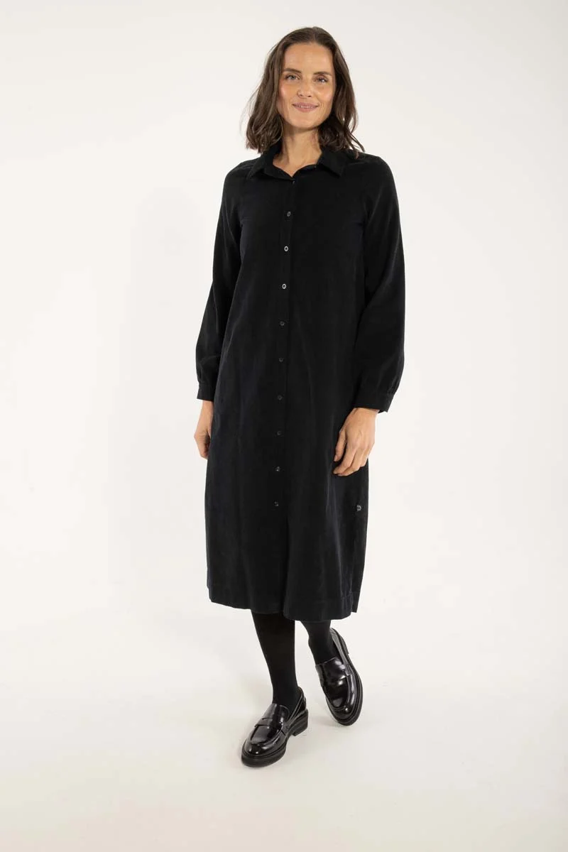 Danepippi Cord Dress Black