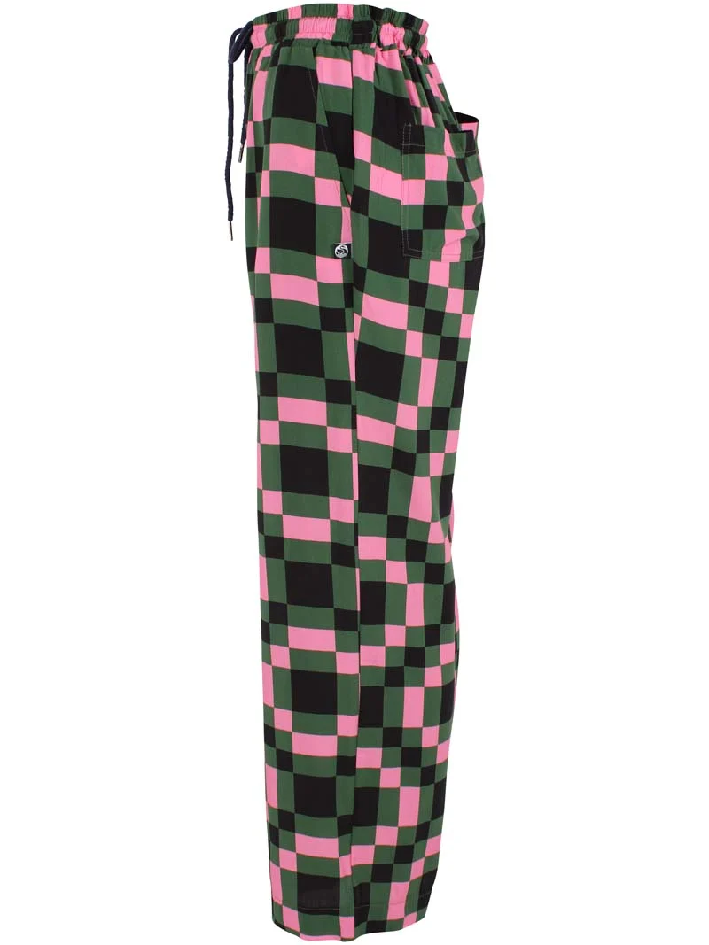 Danenynne Viscose Pants Dk Pine PIX