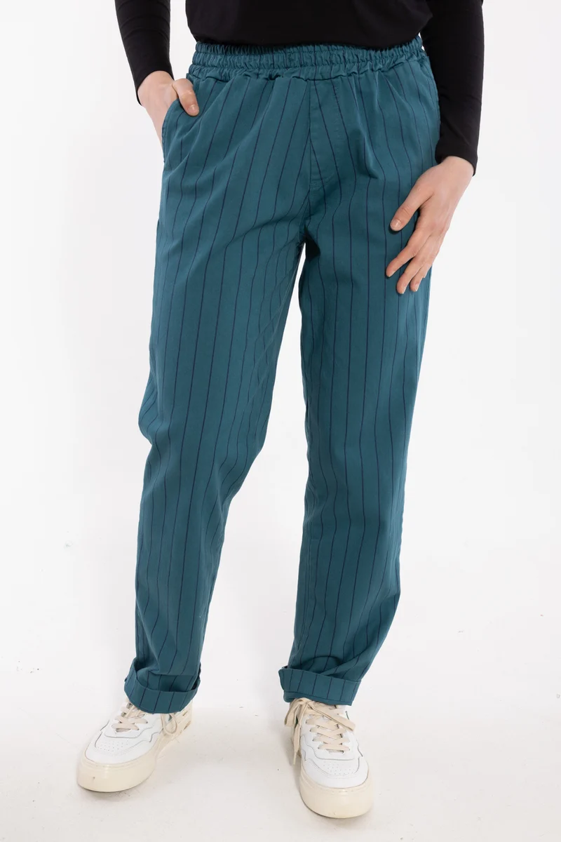 Daneholm Stretch Canvas Pants Dk Slate/Dk Navy
