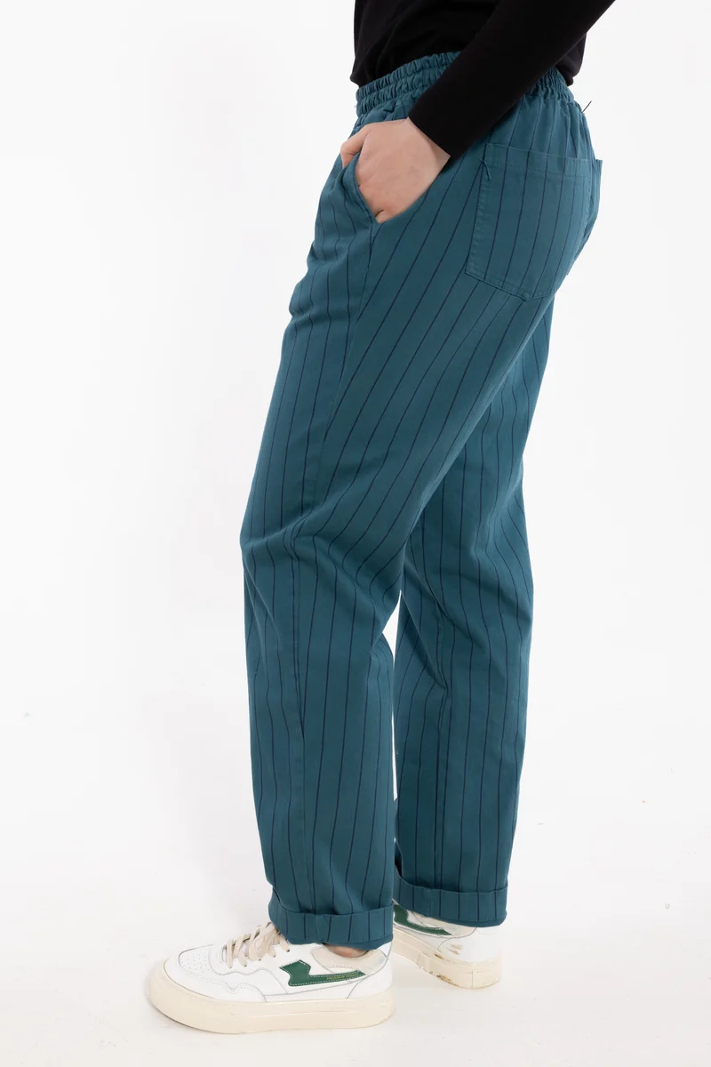 Daneholm Stretch Canvas Pants Dk Slate/Dk Navy