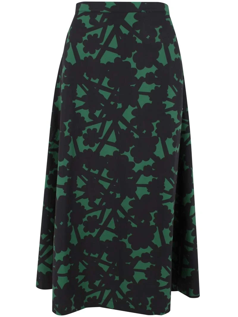 Danebrava Poplin Skirt Dk Pine BRAMBLE