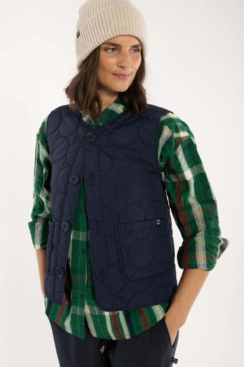 Danefield Thermo Vest Dk Navy