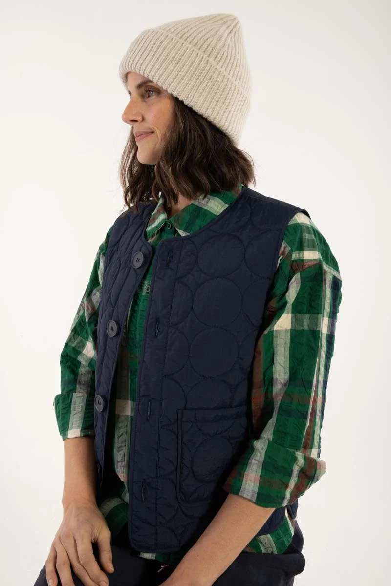 Danefield Thermo Vest Dk Navy