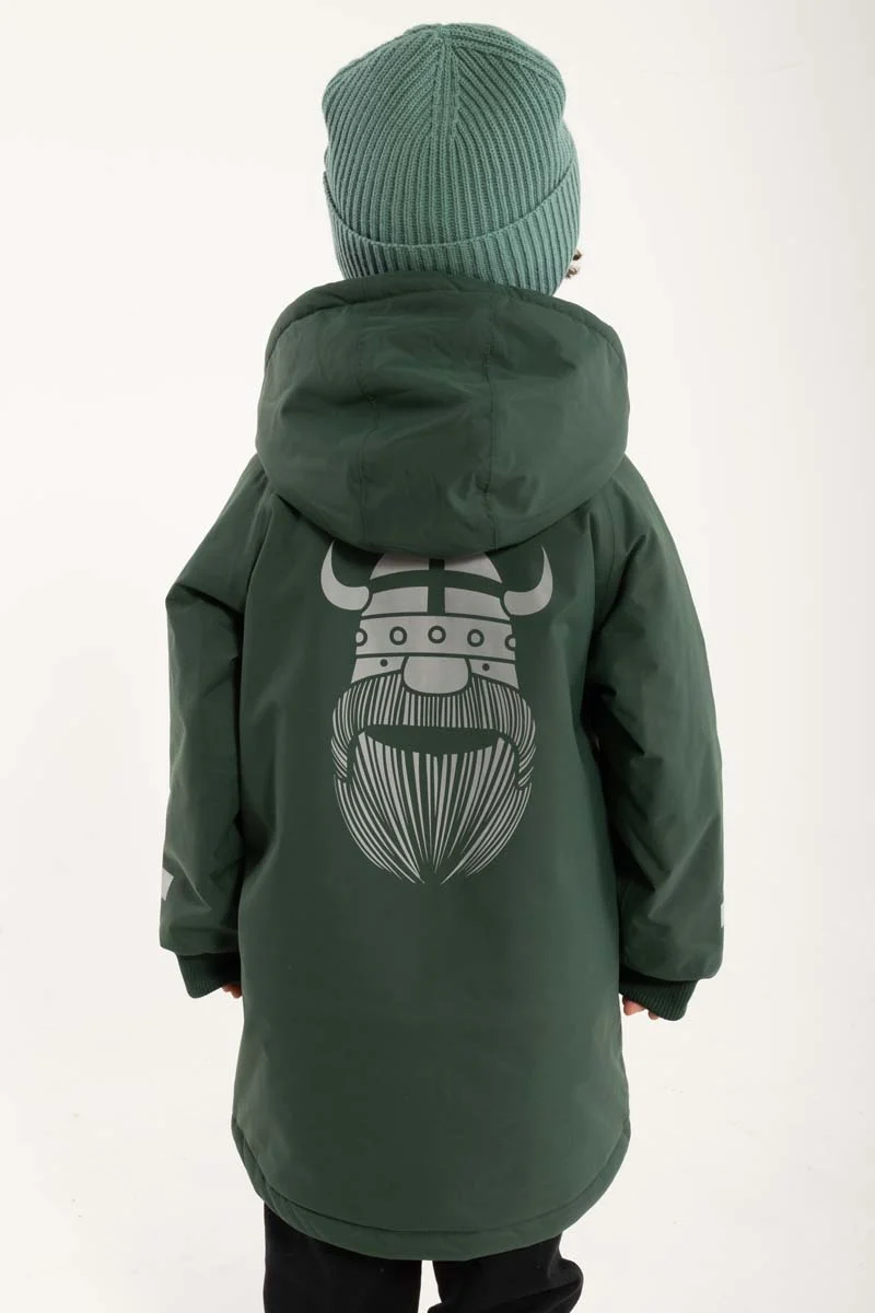 Danasbjoern Winter Parka Dk Forrest ERIK (REFLECTIVE)