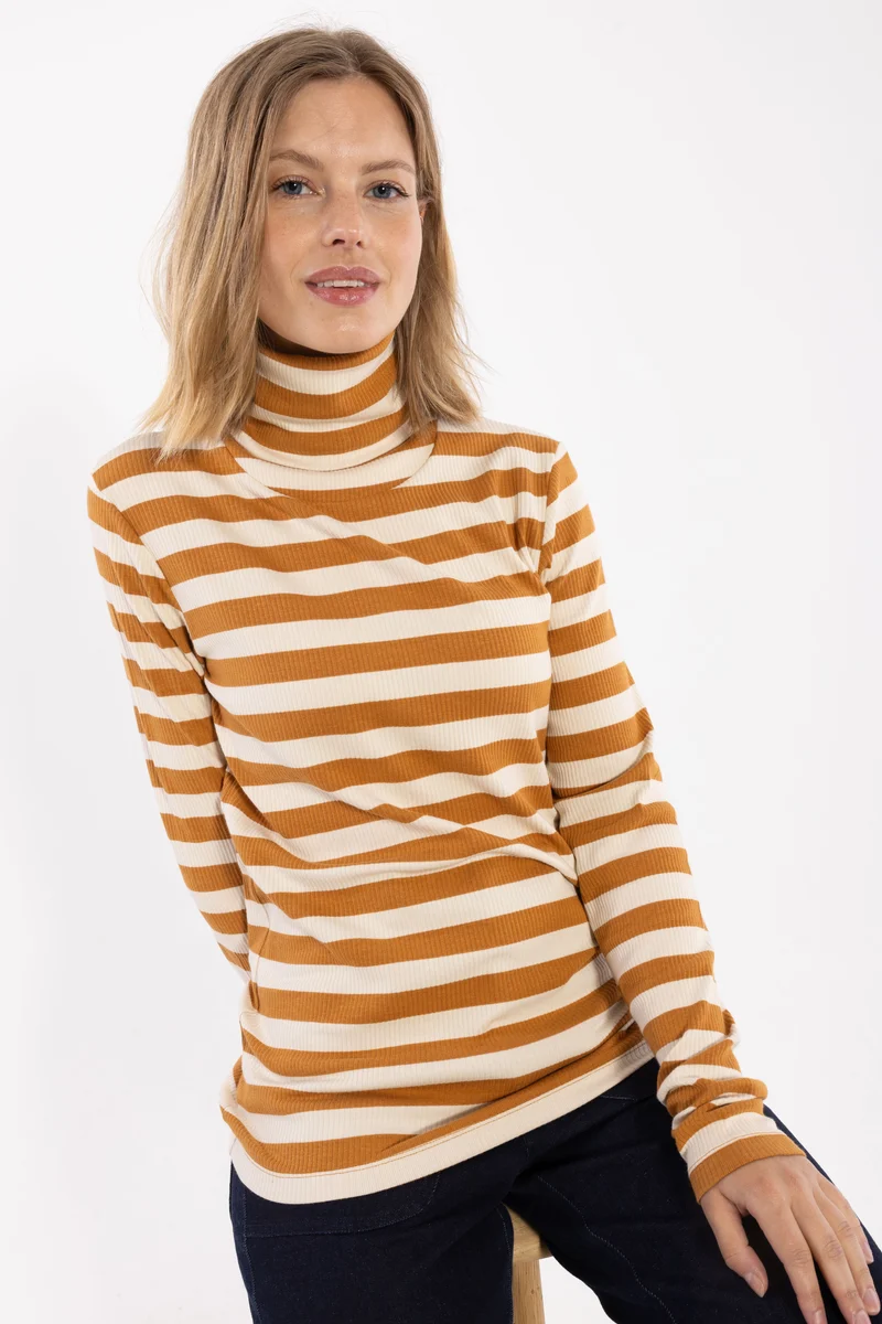 ESS - Danecozy Rollneck Golden Honey/Chalk