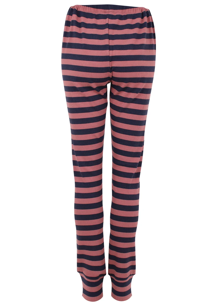 ESS - Danesandvig Loungepants Dk Rose Beige/Navy