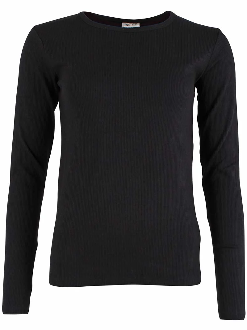 Danehero Ribbing Tee Black