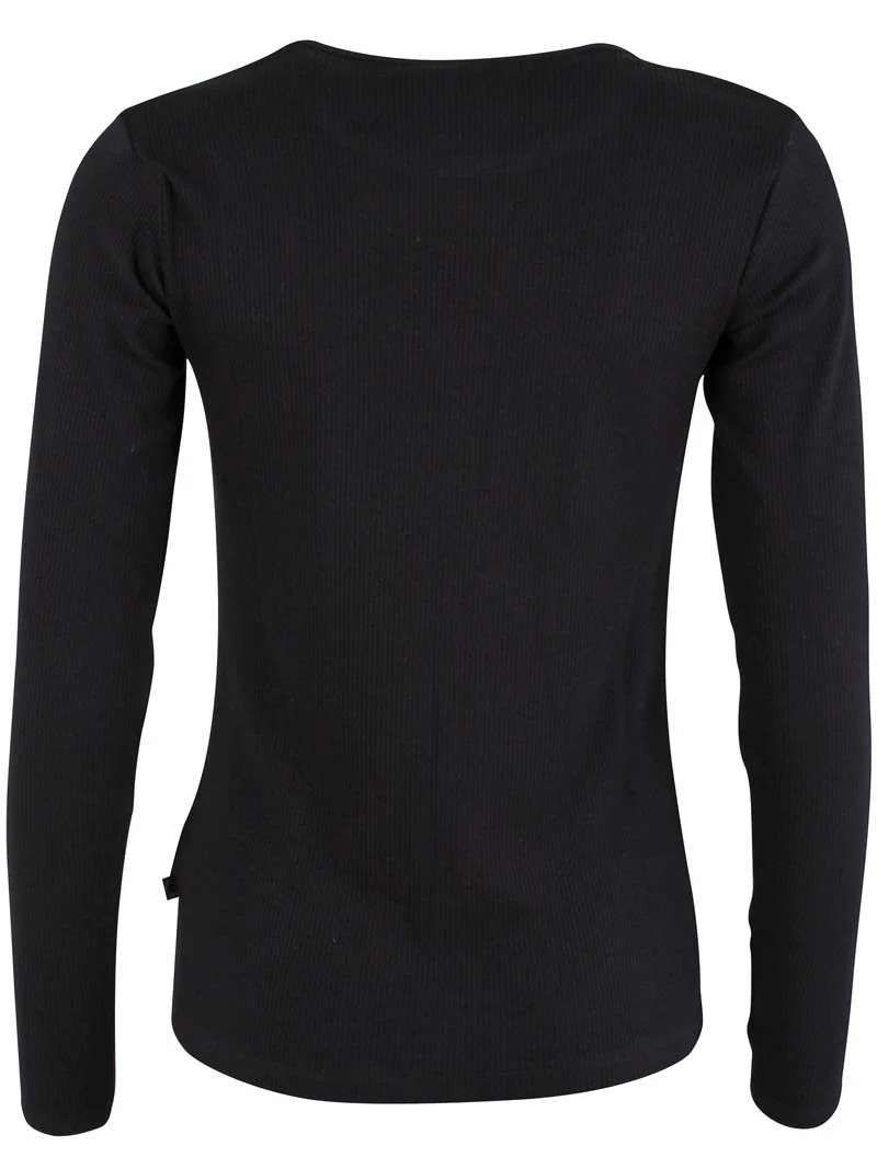 Danehero Ribbing Tee Black