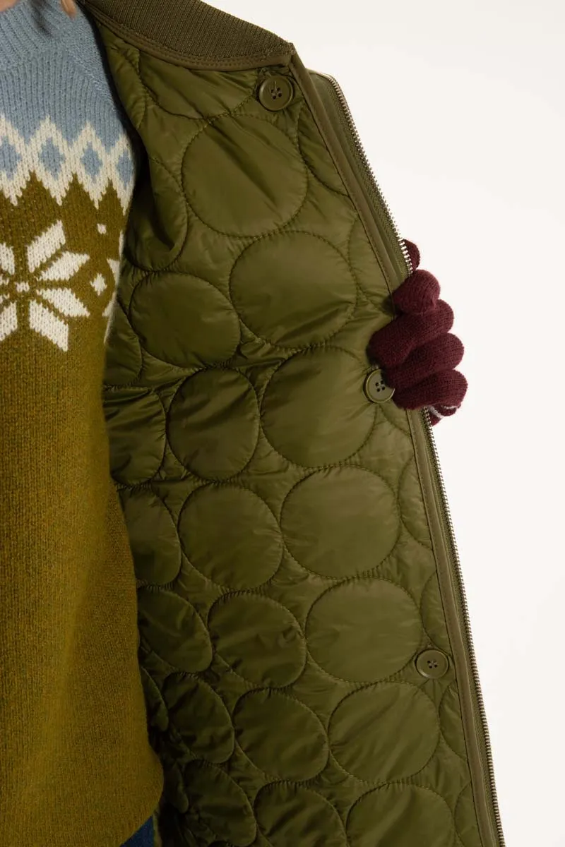 Daneroyal Winter Coat Olive