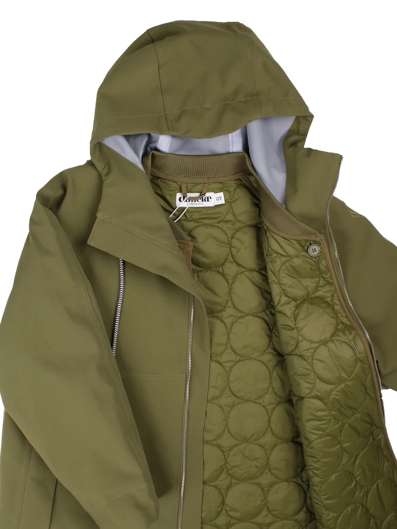 Daneroyal Winter Coat Olive