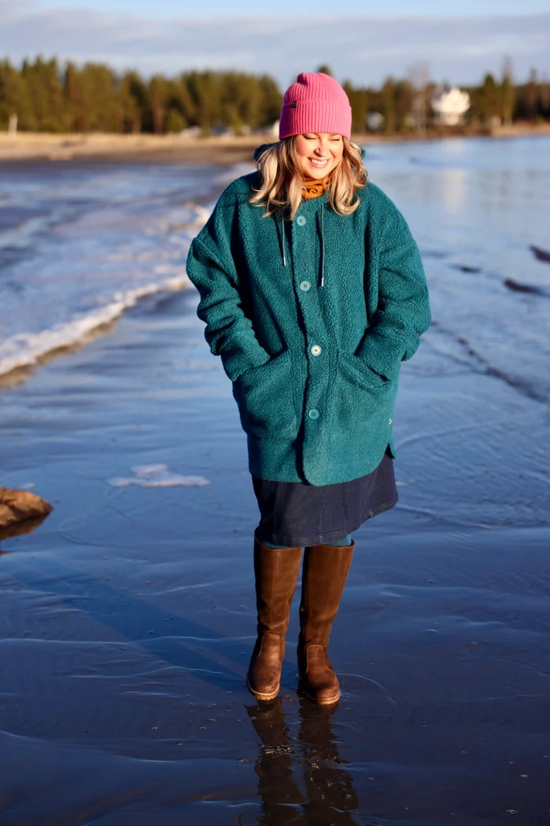 Danewillow Fleece Jacket Dk Slate