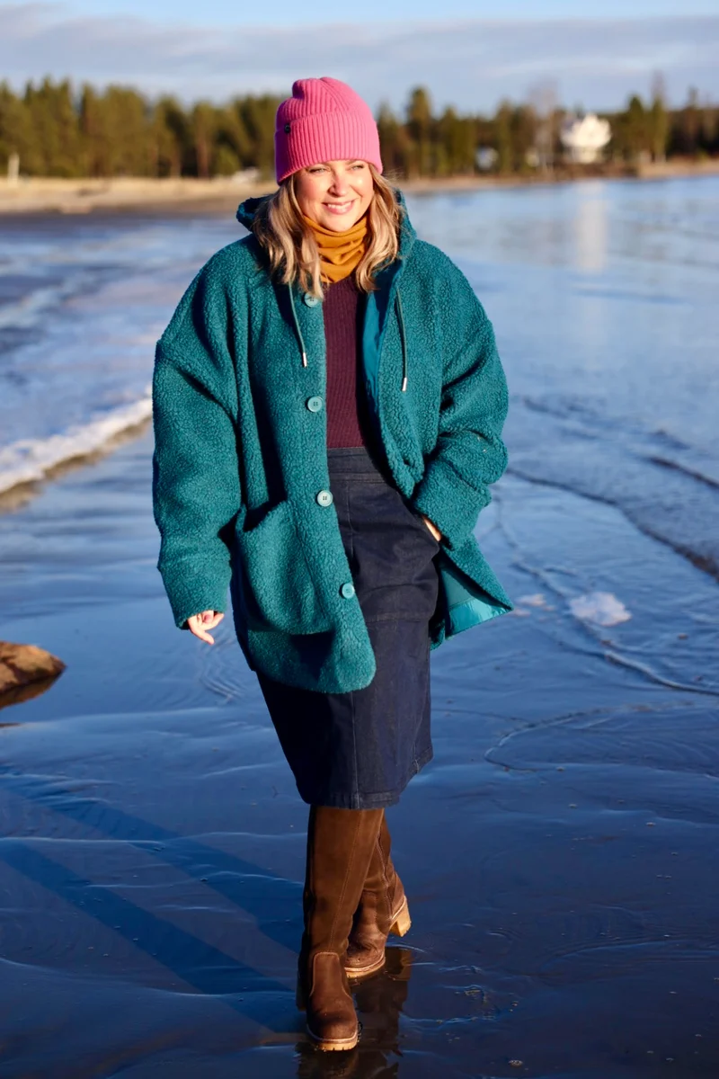 Danewillow Fleece Jacket Dk Slate
