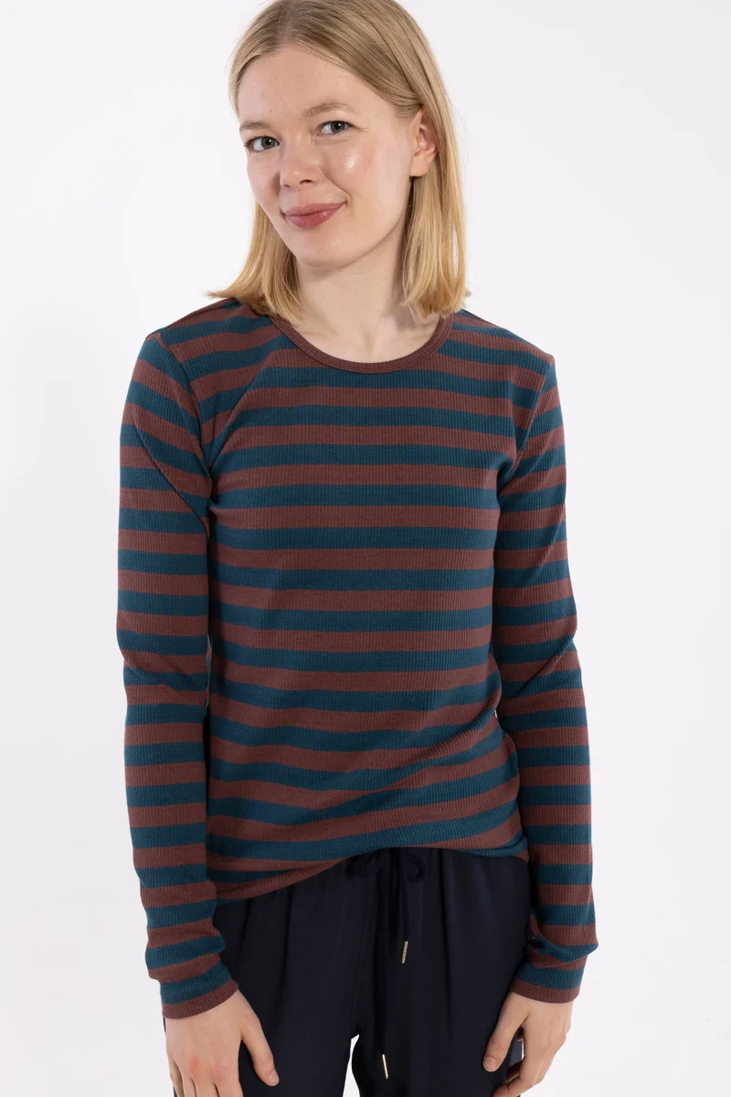 ESS - Danepartner LS Dk Merlot/Dk Slate