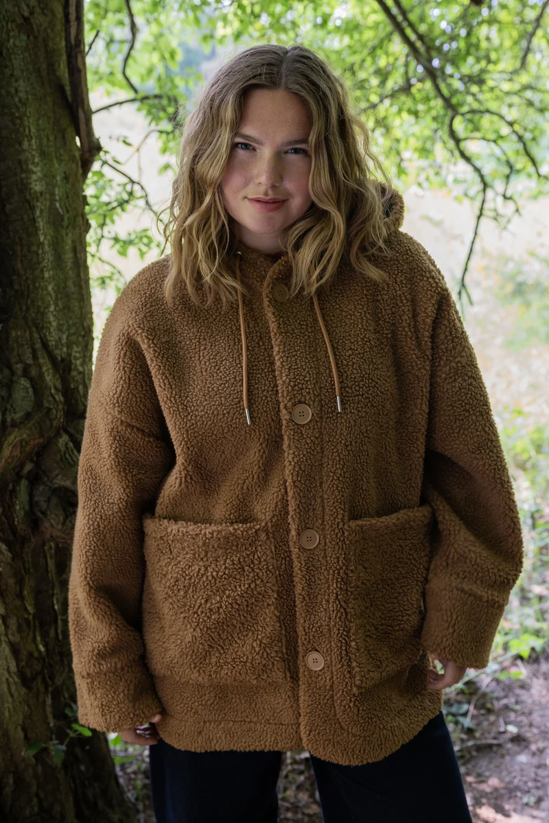 Danewillow Fleece Jacket Tobacco