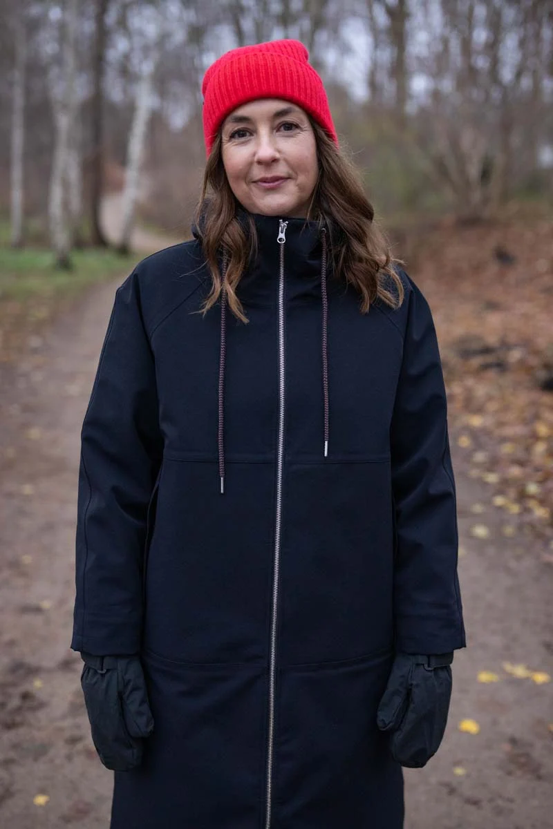 Daneroyal Winter Coat Black