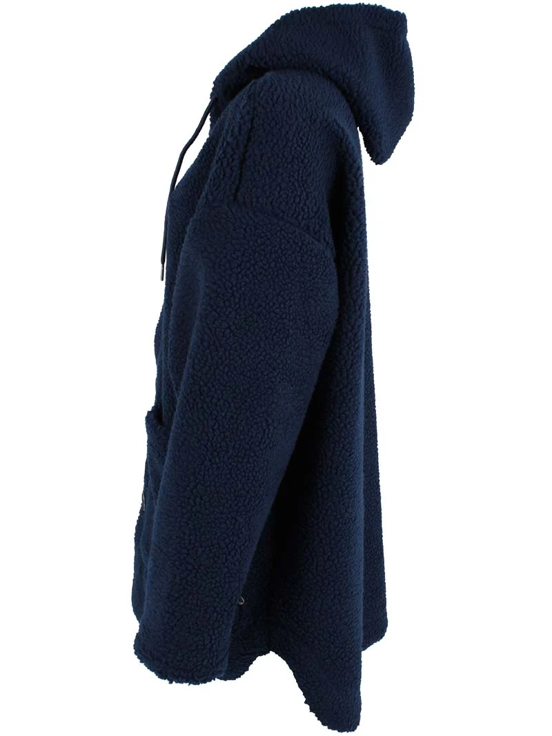 Danewillow Fleece Jacket Dk Navy