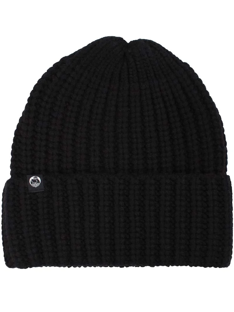 Danefolklore Chunky Wool Beanie Black