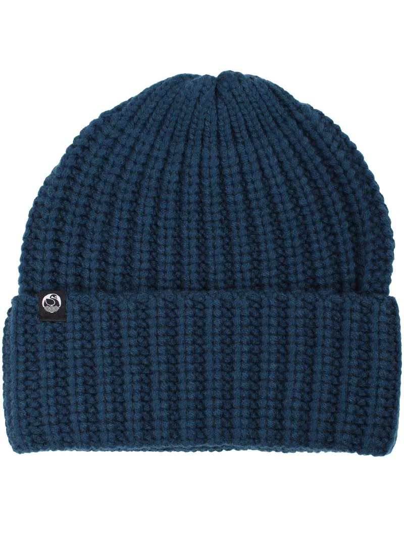 Danefolklore Chunky Wool Beanie Dk Slate