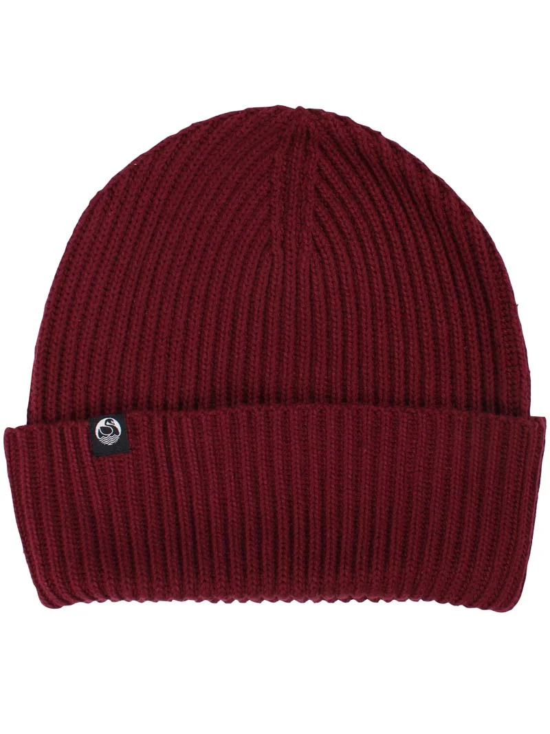 Danefolk Cotton Beanie Dk Merlot
