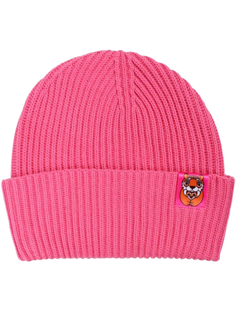 Dyrland Cotton Beanie Spicy Pink