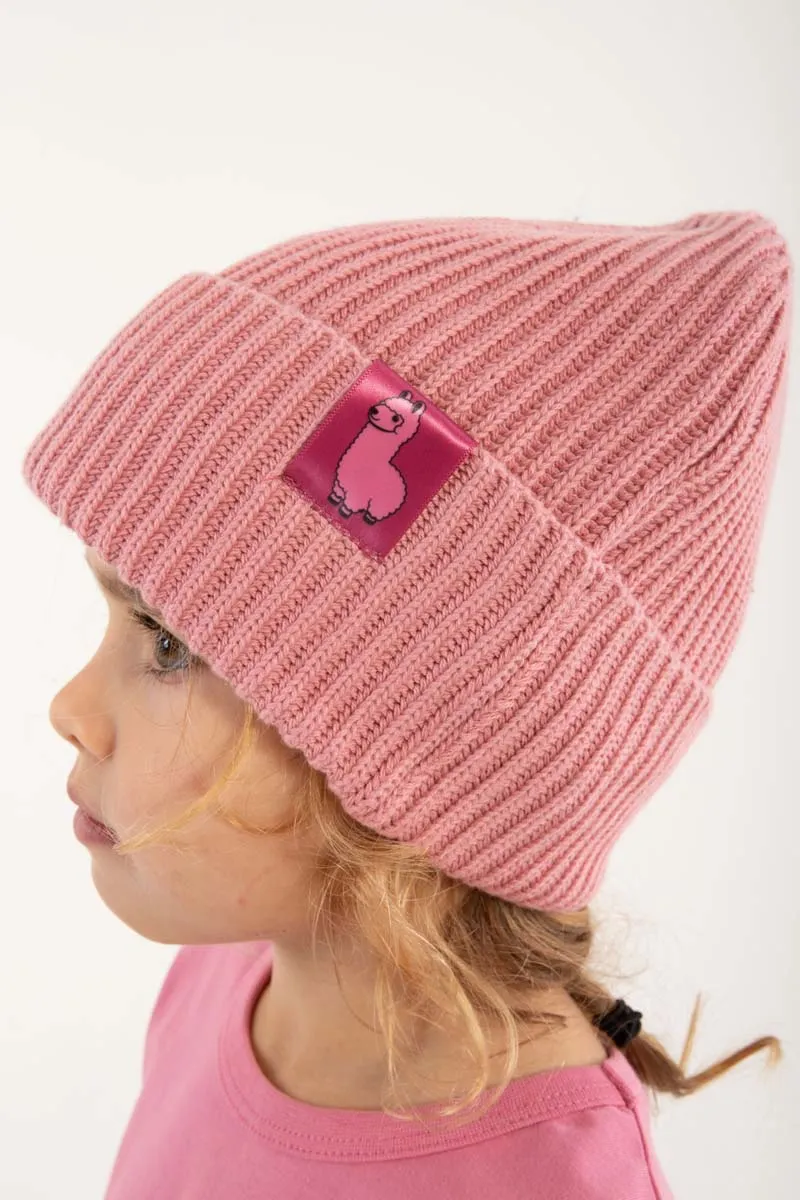 Dyrland Cotton Beanie Rose