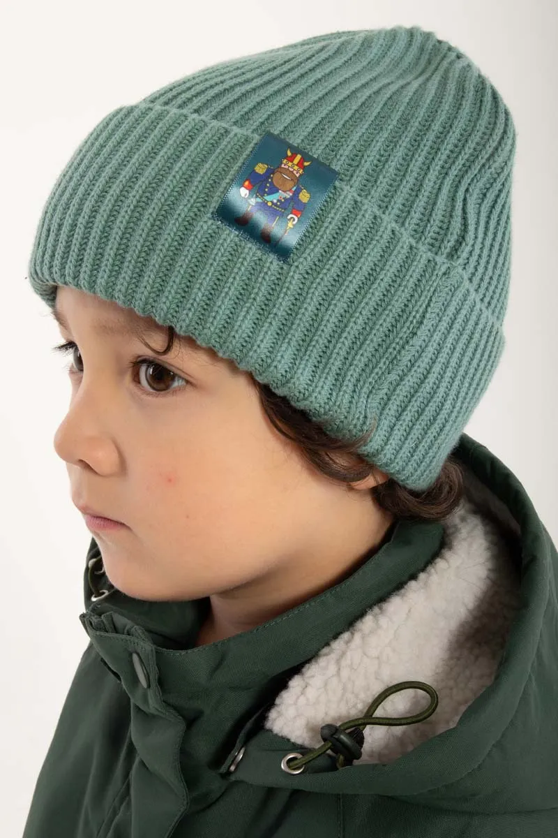 Daneby Cotton Beanie Grey Duck