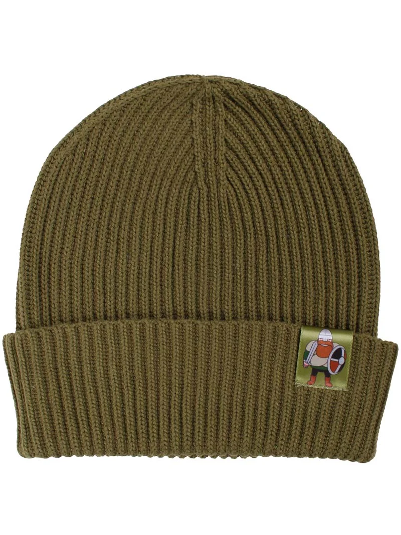 Daneby Cotton Beanie Olive