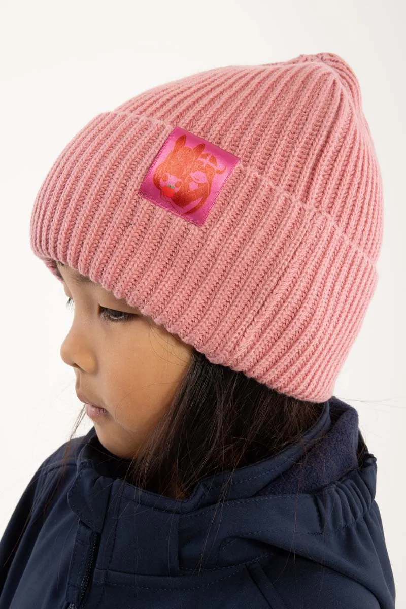 Daneby Cotton Beanie Rose
