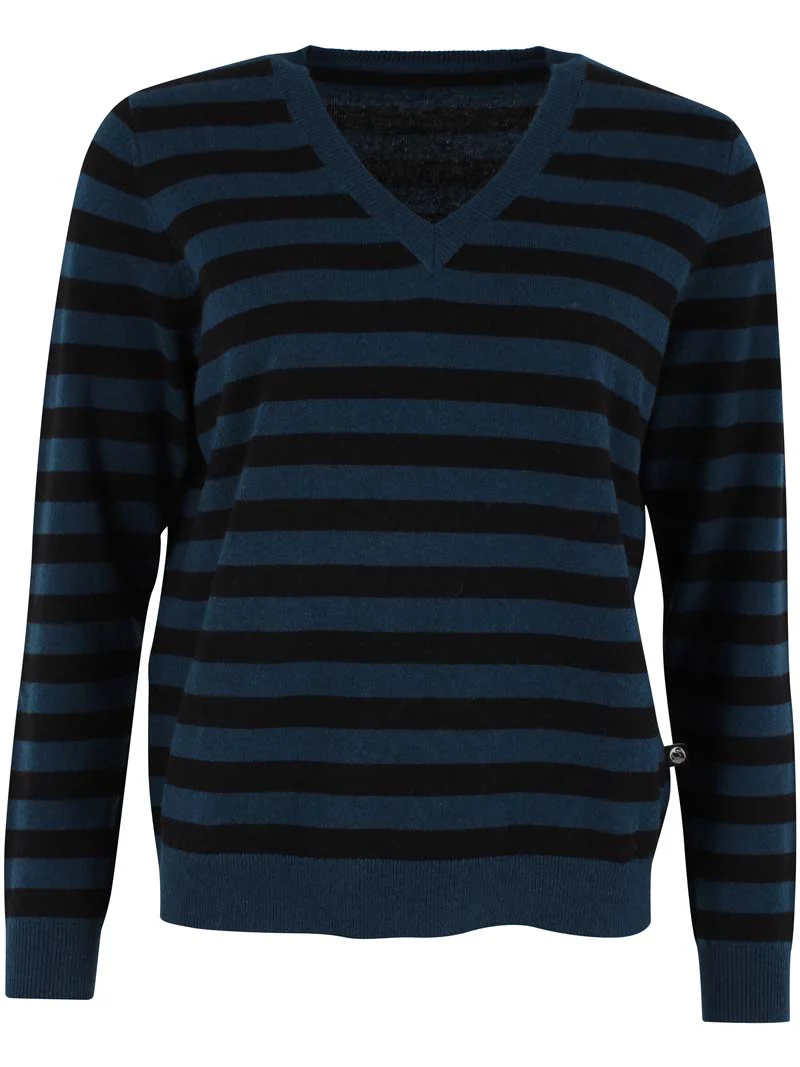 Danesaint Merino Wool Sweater Dk Slate/Black