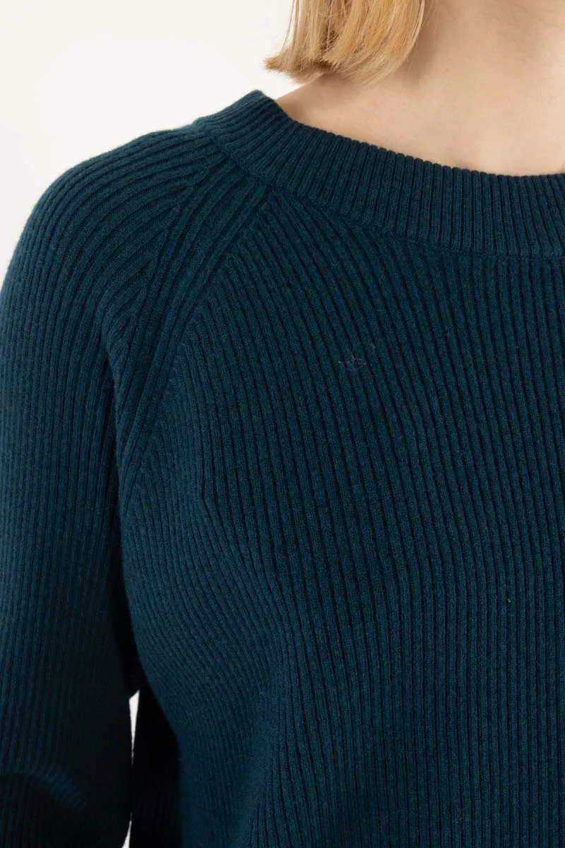 Danerelation Chunky Wool Sweater Dk Slate