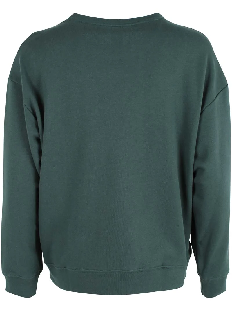 Danepoppy Moleton Sweat Dk Forest